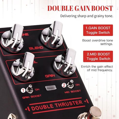 JOYO R-28 Bass تأثير عالي السرعة ومحول مصدر طاقة DC 9V (800mA -1A) in Kuwait