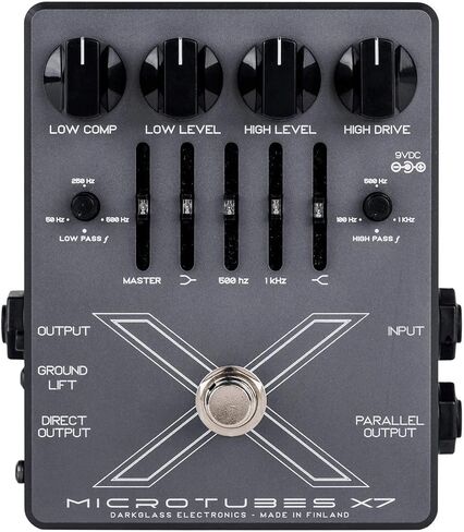 Darkglass X7 Multiband Distortion (w/Advanced Crossover & EQ) Bass Pedal w/Cable in Kuwait