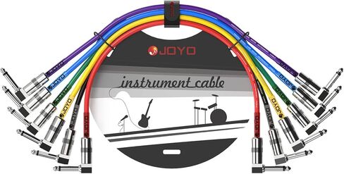 دواسات جيتار JOYO R-26 باس أوفردرايف ودواسة محاكاة وCM-05 6 عبوات من كابلات التصحيح الاحترافية in Kuwait