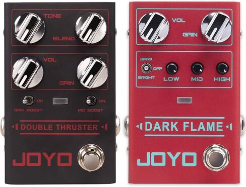 دواسة تأثير مضاعفة السرعة من JOYO R-28 Bass ودواسة تشويه معدنية حديثة عالية الكسب R-17 in Kuwait
