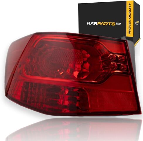 CarLights360: For Kia Forte Tail Light Assembly 2010 2011 2012 2013 Driver Side | w/Bulbs | DOT Certified | KI2804101 | 92401 1M010 in Saudi Arabia