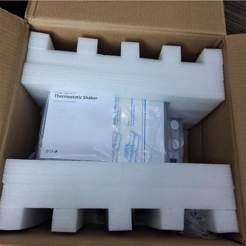 Thermo Shaker Incubator Thermoshakers for Microplates with Speed Range 200~1600rpm Heating Film Mode LCD Displays System Temperature Control 2 Microtiter Plates or Deep Well Plates in Kuwait