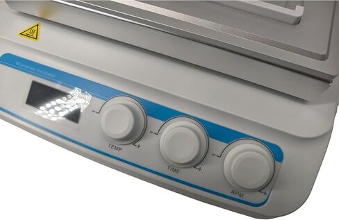 Digital Microplate Incubator Microplate Thermo Shaker Incubator with Microprocessor Control Double-Layer Heating System Time Set 1min~99h59min Control Accuracy ≤±0.5°C Speed Range 200~1600rpm in Kuwait