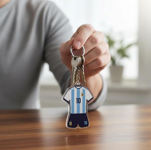 4 قطع من بضائع كأس العالم 2026 لكرة القدم مجموعة سلسلة مفاتيح 2026 لاعب كرة قدم سلاسل مفاتيح باللونين الأزرق والوردي إكسسوارات فخر رياضية دولية لمحبي كرة القدم in Kuwait