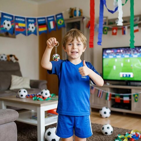 World Cup 2026 Merchandise World Cup 2026 Keychain, Soccer Ball with National Flags, World Cup Gifts & Accessories for Men, World Cup Merchandise Backpack Charm Daily Use in Kuwait