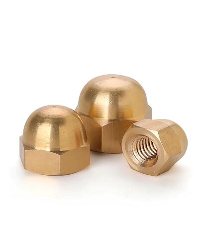 Brass nut, M3 M4 M5 M6 M8 M10 M12 M14 M16 M18 M20 Brass Cap Nut Acorn Dome Head Hex Nuts in Saudi Arabia