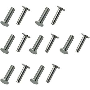 Brass nut, Brass and Stainless Screw and Nut Rivets for Kitchen Knife Handle Fastening in Saudi Arabia