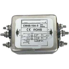 380V Three-Phase Three-Wire Power Filter CW4B-10A-S Anti-Interference(CW4B-10A-S Big) in Kuwait