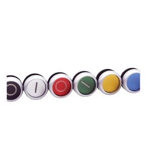 رأس زر ذاتي القفل M22-DR-G-X1/R-X0/Y/B/W/S-X0-X1 (M22 DR S X0 إطار أسود) in Kuwait