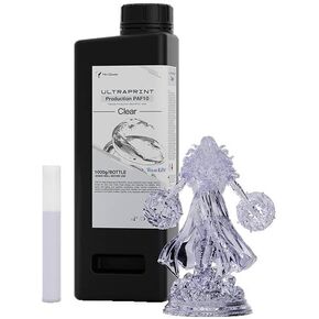 PAF10 3D Printer Resin, UltraPrint Production Flexible, Durable and PVC-Like Resin with Excellent Breakage Resistance and Strong Anti-Aging Properties(Volcanic Grey) in Kuwait