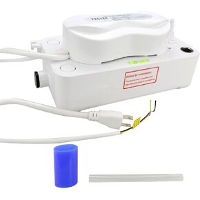 Mini AC110-220V,Automatic Condensate Pump,19.6ft Lift,Quiet Pump for HVAC,Air Conditioner,Dehumidifier,Furnance,Ice Maker (360, Liters Per Hour) in Kuwait
