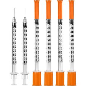 100 Pack 1 ml/cc 30G 1/2 Inch Syringe, Individually Packed in Kuwait