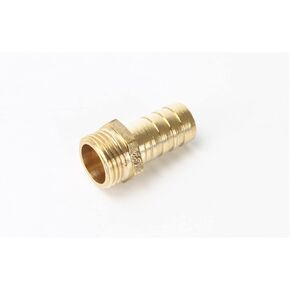 Lkq-Brass Adapter Brass Pipe Fitting 4mm 6mm 8mm 10mm 12mm 19mm Hose Barb Tail 1/8" 1/4" 1/2" 3/8" BSP Male Connector Joint Copper Coupler Adapter, Garden Hose Connector(10mm,1/8") in Kuwait