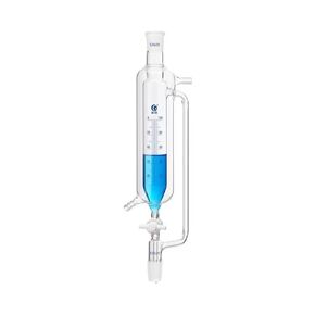 1pcs Double Layer Glass Constant Pressure Separating Funnel, high Borosilicate Glass high Temperature Insulation drip Funnel(1000ml 24x24) in Kuwait