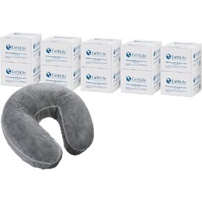 EarthLite Fitted Disposable Face Cradle and Headrest Covers, 100-Pack, Medical-Grade, Soft, Non-Sticking for Massage Tables & Chairs, Clear in Kuwait