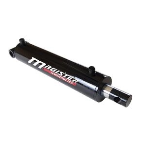 Magister Hydraulic Cylinder 3.5" Bore x 12" Stroke, Welded Hydraulic Ram with Pin Eye Mount, Double Acting Hydraulic Piston 3500 PSI (WPE 3.5x12) in Kuwait