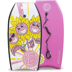 Bodyboard with Wrist Leash Lightweight Body Board for Adults with EPS Core 33/37/41 Inch Choose Color in Kuwait