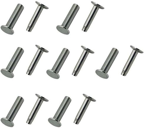 Brass nut, Brass and Stainless Screw and Nut Rivets for Kitchen Knife Handle Fastening in Saudi Arabia