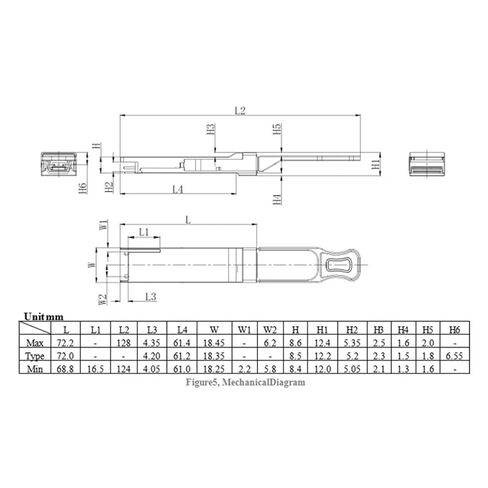 200G QSFP56 SR4 850nm 100M جهاز الإرسال والاستقبال البصري متعدد الأوضاع MPO-12 وحدة QSFP in Kuwait