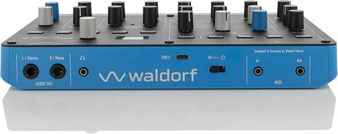 Waldorf Protein - 8 Voice Wavetable Synth with ASIC Microwave Oscillators, 4 Layers, Arpeggiator, Step Seencers, MPE, 2 Effect Slots, USB-MIDI, Compact and Lightweight in Kuwait