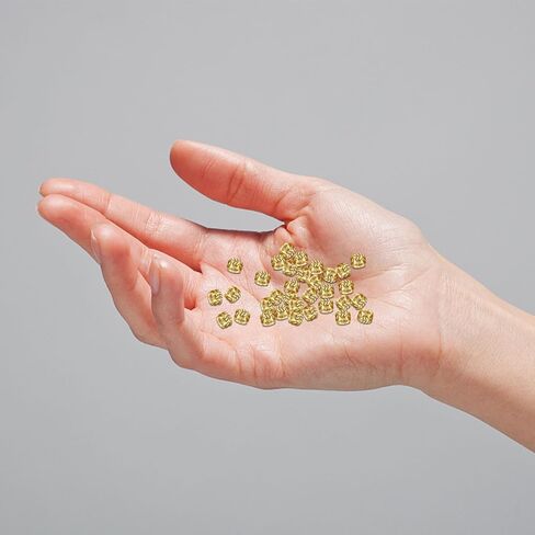 100Pcs M3 Threaded Insert, M3 Heat Set Inserts Brass Nuts Inserts Threaded Inserts for Plastic, Embedment Knurled Brass Thread Screws Heat Set Insert Tool for 3D Printing Automotive Plastic Shell in Kuwait