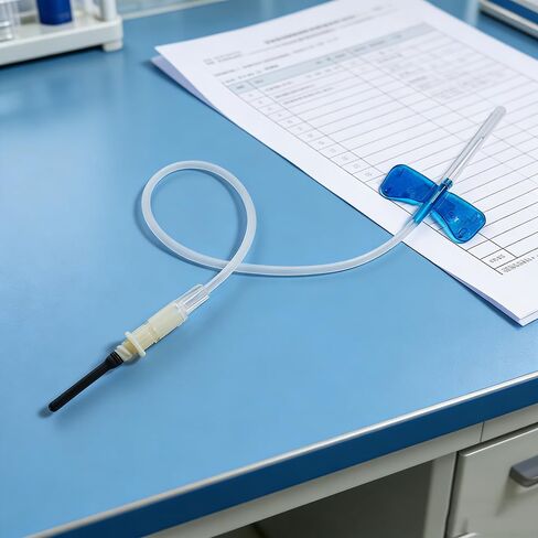 Blood Collection Needles, 23 Butterfly Needles with Luer Adapter Sterile Individually Wrapped- 100Pcs in Kuwait