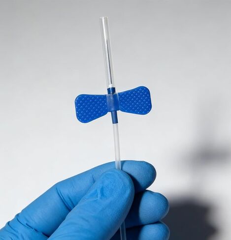 Blood Collection Needles, 23 Butterfly Needles with Luer Adapter Sterile Individually Wrapped- 100Pcs in Kuwait
