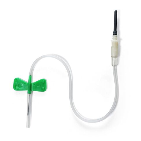 Blood Collection Needles, 21 Butterfly Needles with Luer Adapter Sterile Individually Wrapped- 100Pcs in Kuwait