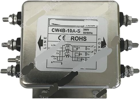 380V Three-Phase Three-Wire Power Filter CW4B-10A-S Anti-Interference(CW4B-10A-S Big) in Kuwait
