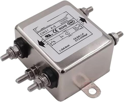 CW3-3A/6A/10A/20A/30A-S واجهة الترباس التيار المتناوب مرحلة واحدة 220 فولت مرشح الطاقة المضادة للتدخل CW3L2-6A/10A-S(CW3-10A-S) in Kuwait