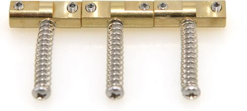 سروج جسر نحاسية معوضة 10.8 مم متوافقة مع درابزين Telecaster على الطراز القديم Tele Bridge Saddle TL جزء بديل للجيتار الكهربائي لتعزيز التجويد والاستدامة in Kuwait