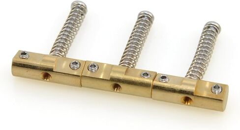 سروج جسر نحاسية معوضة 10.8 مم متوافقة مع درابزين Telecaster على الطراز القديم Tele Bridge Saddle TL جزء بديل للجيتار الكهربائي لتعزيز التجويد والاستدامة in Kuwait
