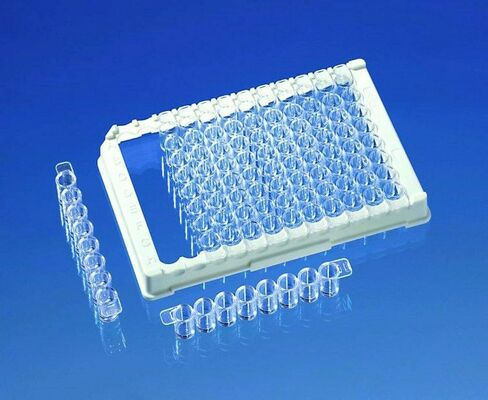 782305 - Description : 96-Well Strip Plate, 12xF8, Without Grid, immunoGrade - Brand BRANDplates immunoGrade Immunoassay Microplates, Nonsterile, BrandTech - Pack of 100 in Kuwait