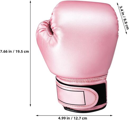 IMIKEYA Kids Boxing Gloves, Soft Padded Training Gloves for Boys and Girls Ages 3-10, Adjustable Wrist Strap for Beginner Punching Bag Practice, Indoor Sparring Play in Kuwait