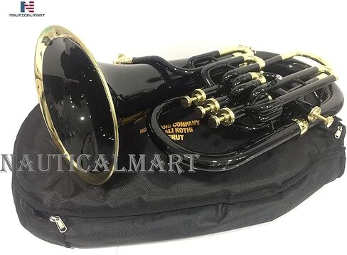 Bb Euphonium 4 Valve Black Musical Instrument Gift in Kuwait