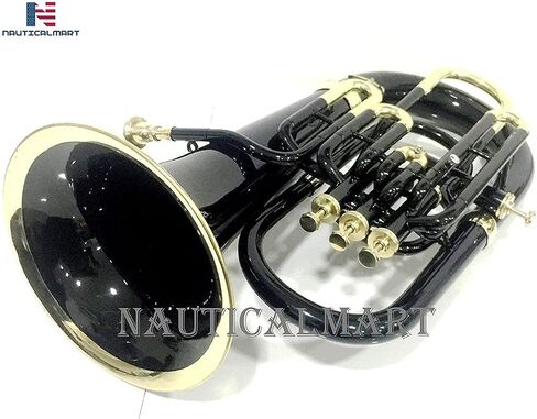 Bb Euphonium 4 Valve Black Musical Instrument Gift in Kuwait