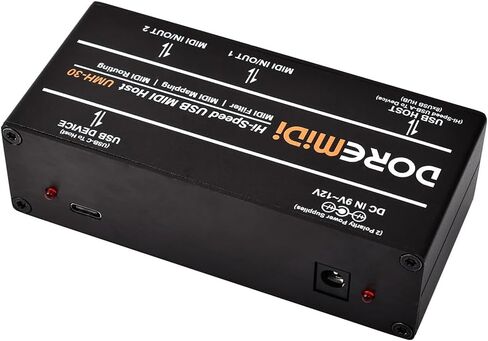 صندوق واجهة مضيف USB عالي السرعة 3G MIDI محول MIDI USB إلى MIDI يتميز بمنفذ USB 2.0 عالي السرعة (UMH-30) in Kuwait