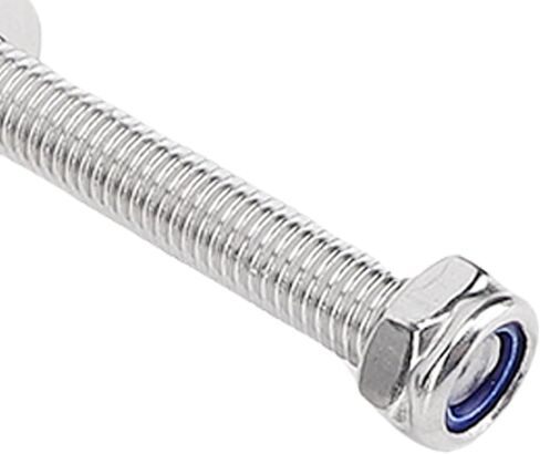 RiToEasysports L Track Threaded Stud Fittings Stainless Steel Double Lug Stud Nut Fitting M8x25mm M8x35mm M8x40mm M8x60mm 5500 Lbs Break Strength for Truck Bed Trailer RV ATV Cargo Control in Saudi Arabia