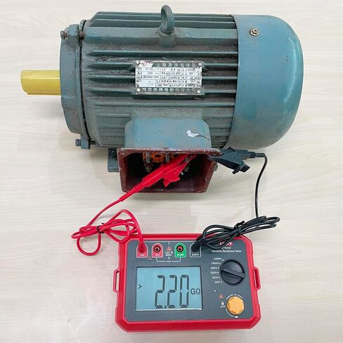 UNI-T Megohmmeter,UT502C Digital Insulation Resistance Tester,2.5KV-20GΩ megger Tester with 30V-75V AC Voltage Measurement Backlight Auto Range for Transformer, Cable Switch，Motors, HVAC Maintenance in Kuwait