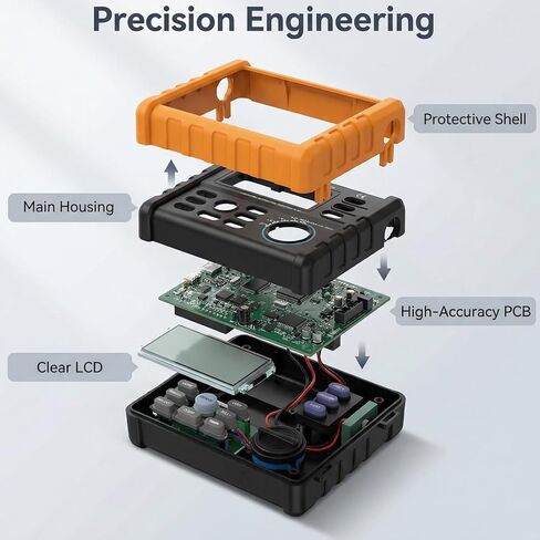 MS5205 جهاز اختبار العزل الرقمي مقياس المقاومة Megohmmeter إيقاف التشغيل التلقائي in Kuwait