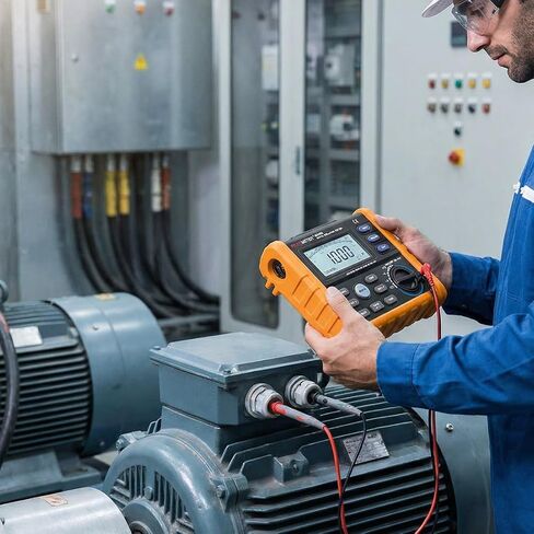 MS5205 جهاز اختبار العزل الرقمي مقياس المقاومة Megohmmeter إيقاف التشغيل التلقائي in Kuwait
