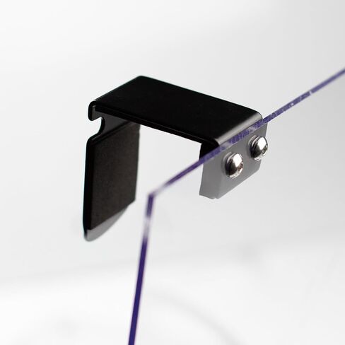 Clear Backboard MINI Basketball Hoop Set with White Rim and Metal Chain Net, Includes Door Hooks, Ball, Pump, 9-inch Hoop, 18x12 or 21x16 Backboard in Kuwait