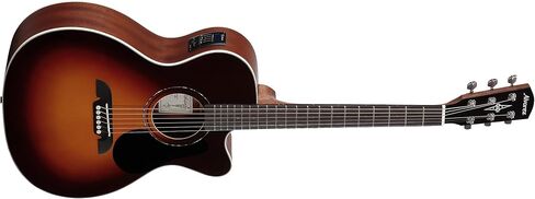 Alvarez RF26CESB Regent 26 Series OM/Folk Acoustic-Electric w/Cutaway and Deluxe Gig Bag - Sunburst in Kuwait