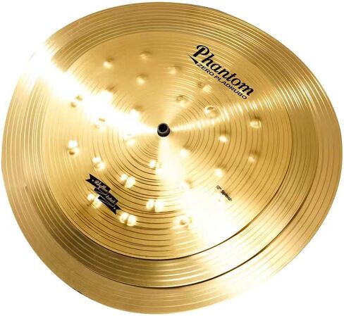Clap Cymbal Effects Cymbal for Drum Set, Stack Clap Sound Cymbal, Special Effects Percussion Cymbal for Drum Kit– 10" / 12" / 14" in Kuwait