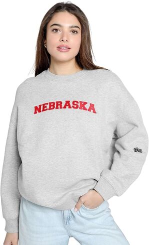 Hype & Vice Nyu Effide Crewneck - Gray ، M. in Kuwait