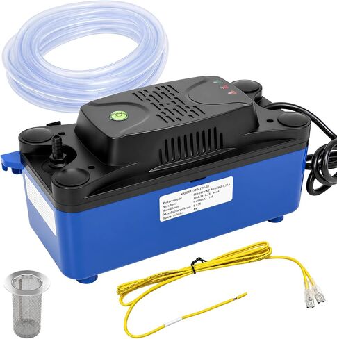 TPS-20 Condensate Pump with 20 FT Tubing 110-240VAC Auto On/Off Safety Switch Suitable for HVAC Dehumidifier Commercial Ice Maker and More Devices Complete Accessories in Kuwait