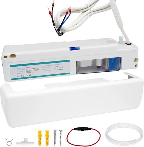 Mini Split Condensate Pum, 11 GPH, 100-240V AC, 50/60 Hz, Soft Start & Auto-Adjust Flow for Silence, Apacitive Sensor, Roviding Robust Condensate Drain Performance for Any Minisplit or Split System in Kuwait