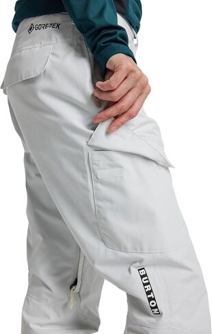 بنطال Burton Gloria Gore-TEX 2L للسيدات، أبيض شجاع، XS in Kuwait