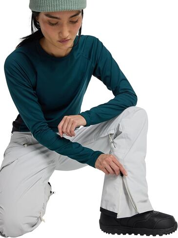 بنطال Burton Gloria Gore-TEX 2L للسيدات، أبيض شجاع، XS in Kuwait