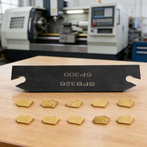 High Efficiency Cutting Tool Set SPB26 3 Holder With 10 GTN3 SP300 Inserts For Grooving And Parting Applications in Kuwait